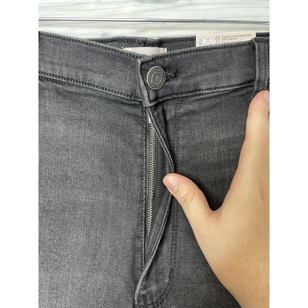 SO Jeans Womens 18 Plus Black High Rise Wide Leg Superstretch Black Wash Denim - Picture 2 of 13